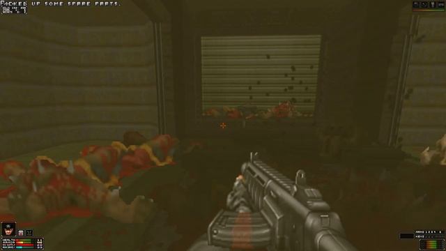 Doom 2 - Hell on Earth - [Tricked and Trapped] - Map03 - The Omni-Processor - [4K] смотреть онлайн