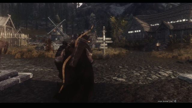 Skyrim Cloth Cape Physics 4 смотреть онлайн