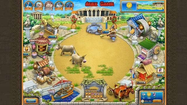 Farm Frenzy Ancient Rome Chapter 3-11 only GOLD Веселая ферма Древний Рим Глава 3-11 Золото смотреть онлайн