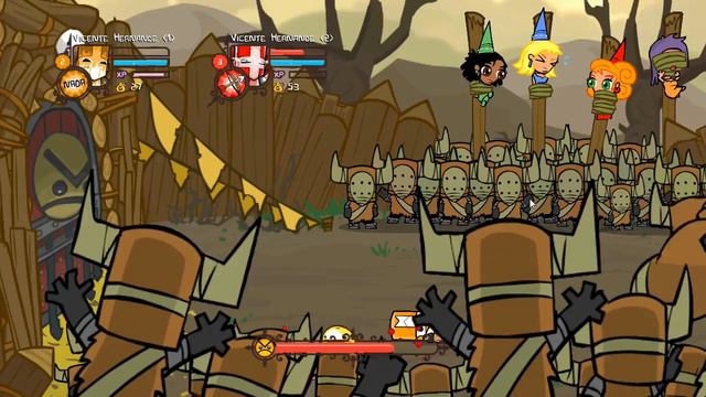 Batallas Epicas Y Jefes Extremos!!! - "Castle Crashers" | Brother´s Chidos смотреть онлайн