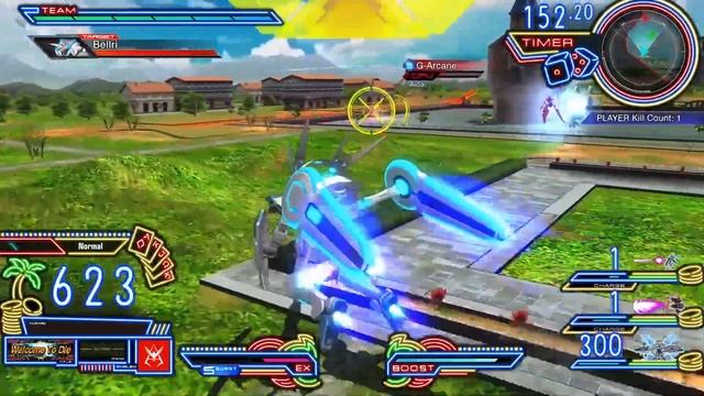 Mobile Suit Gundam: Extreme VS Maxiboost On Gameplay & First Impressions (PlayStation 4) смотреть онлайн