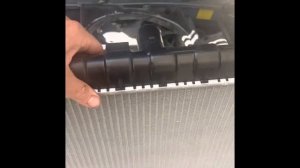 04 Kia Optima radiator replacement