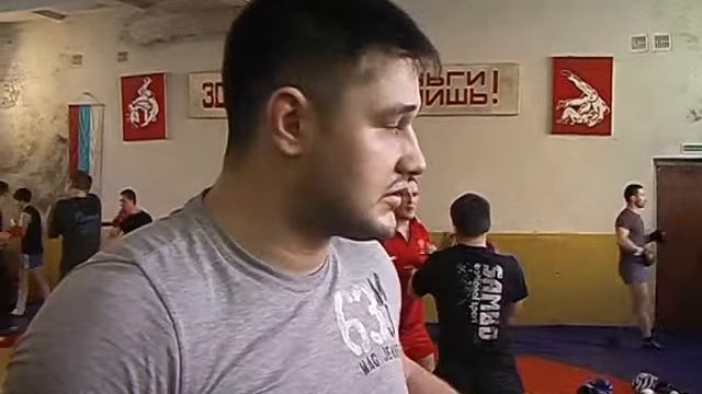 Мастер - класс по самбо показал Рамис Терегулов. Март 2013 год. смотреть онлайн