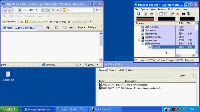 ExploitShield Blocks Java 7 Zero-Day Exploit смотреть онлайн