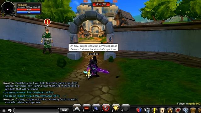 AdventureQuest 3D - Potions, Travel Button, and Disappointment! смотреть онлайн