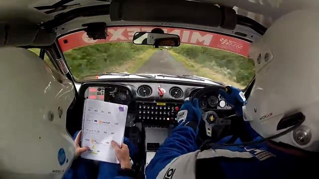 Shawn Rayner / Declan Dear SS9 Sloughan Glen Ulster Rally 2015 смотреть онлайн
