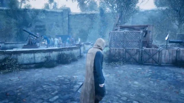 Assassin's creed Unity Ninja Katana combat and Stealth PC Gameplay Ultra setting смотреть онлайн