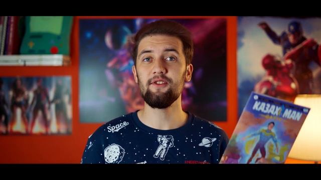 KAZAKH MAN - Первый Казахстанский комикс про Супергероя. Распаковка | Гайз смотреть онлайн