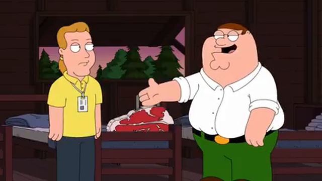 Питер Гриффин шут лагерный. смотреть онлайн