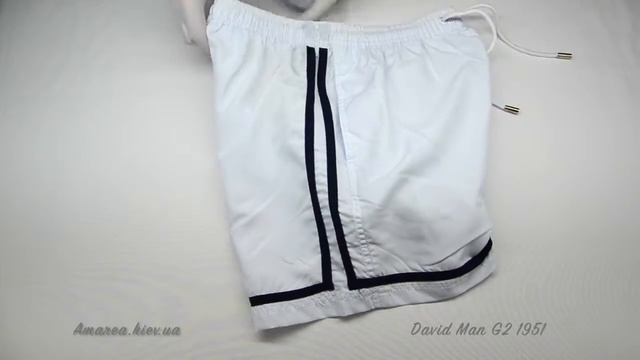 David Man G2 1951 W Пляжные шорты мужские белого цвета смотреть онлайн