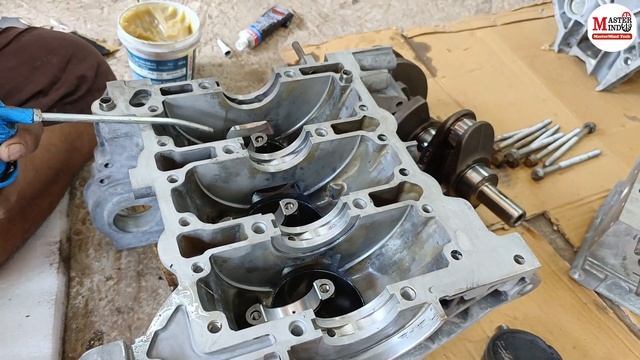Volkswagen Polo 1.2 MPI Engine Rebuild Part -2 смотреть онлайн