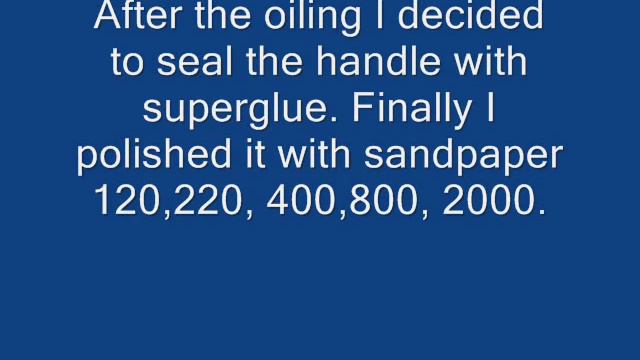 Making a File Knife with a Leather and Acacia Handle смотреть онлайн