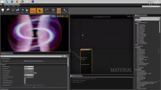 Unreal Engine 4 Tutorial: Animated Materials / Flipbook смотреть онлайн