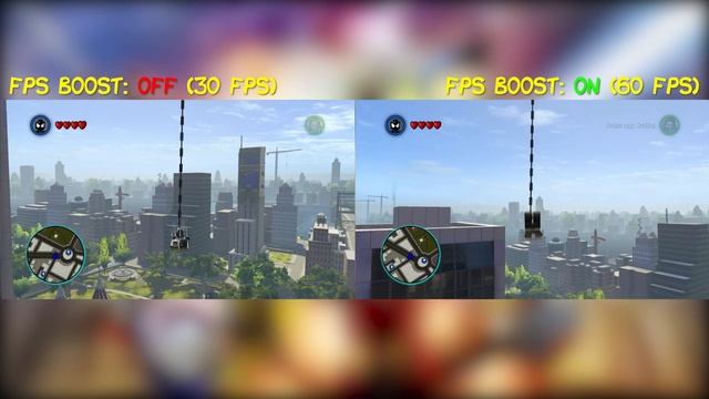 FPS Boost | LEGO Marvel Superheroes (30fps vs 60fps Gameplay) смотреть онлайн