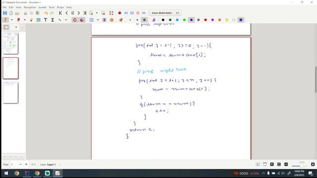 Session - 2 - Array - Prefix Sum || Count Equilibrium Index смотреть онлайн