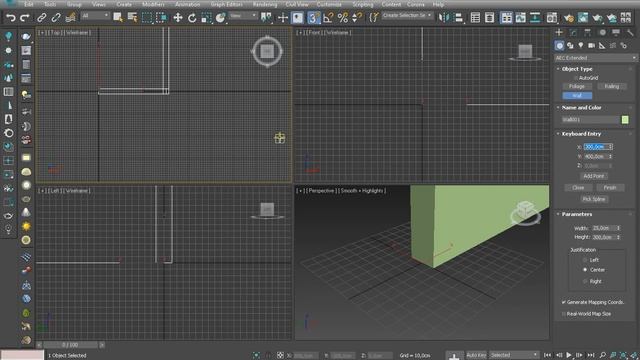 Урок стены в 3DS Max смотреть онлайн