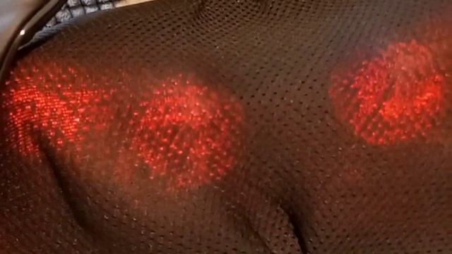 Электрический массажер шиацу с подогревом для шеи и спины - помощь при шейном остеохондрозе! смотреть онлайн