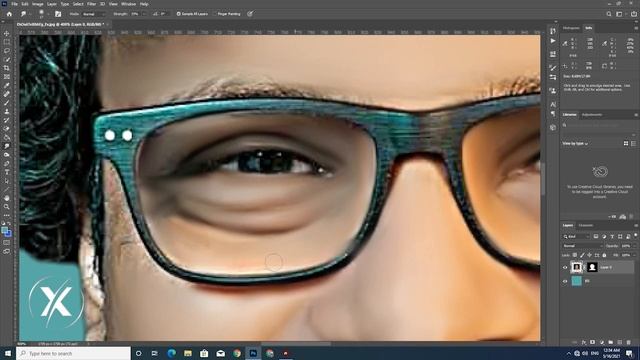 AMAZING Digital Portrait Painting Smudge tool in photoshop Tutorial (gfxmentor) смотреть онлайн