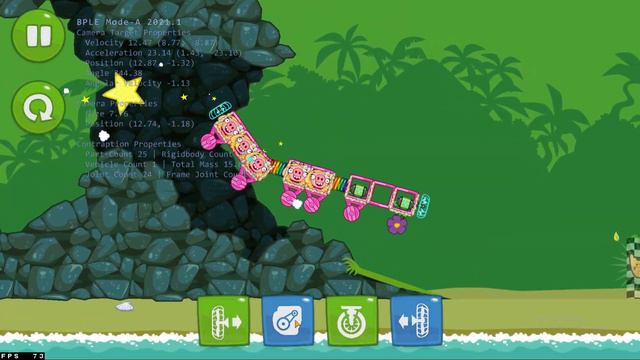 Bad Piggies - GROUND HOG DAY WALKTHROUGH WITH LONG PINK GIRL PIGGIES TRAIN! смотреть онлайн