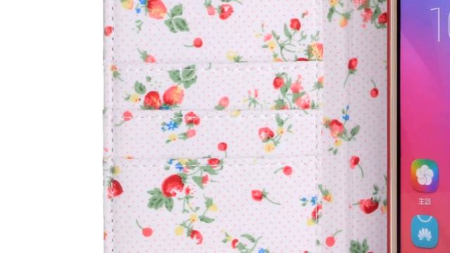 Huawei Honor 5X Floral Wallet - Red смотреть онлайн