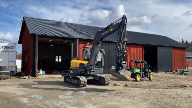 Bandgrävare, Volvo ECR 88 D Pro смотреть онлайн