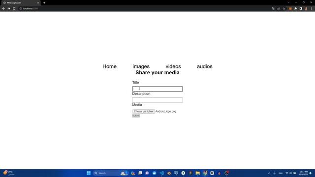 Media Uploader Project (NodeTS) - part 1 смотреть онлайн