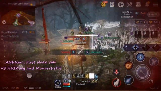 Black Desert Mobile Global Node Wars (Alfheim Vs MonarchPH Vs HellKing) смотреть онлайн