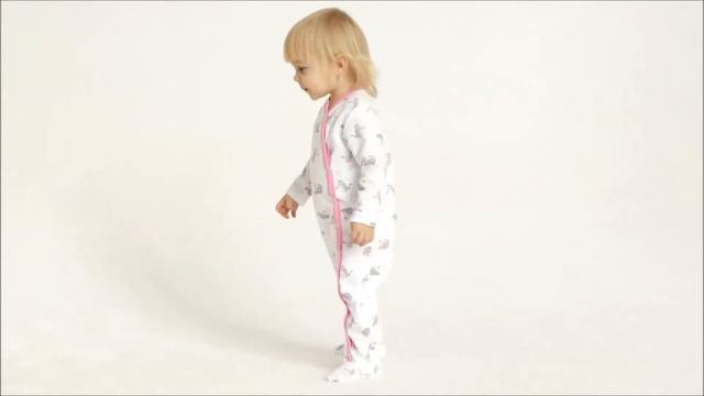 Белый комбинезон с кошечками для новорожденной (36360367) КотМарКот смотреть онлайн