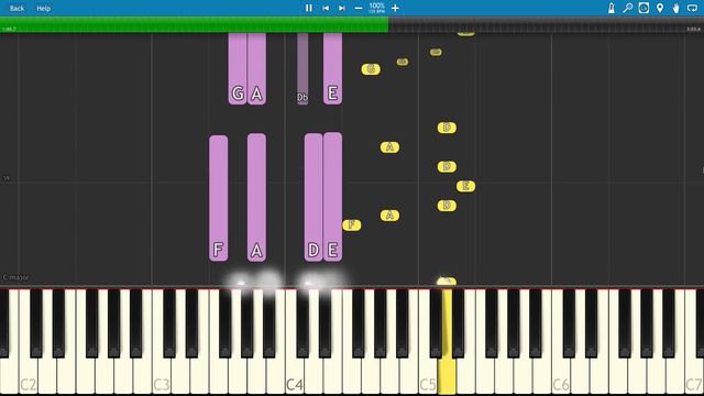 Cuphead - Floral Fury - Piano Remix - Cover / Tutorial смотреть онлайн