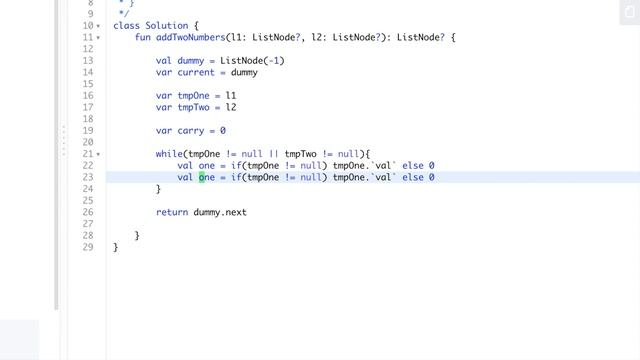 Leetcode #2 Add Two Numbers (Kotlin) (Facebook Interview question) смотреть онлайн