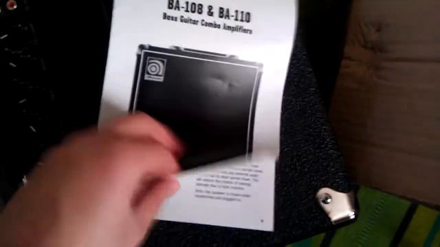 Unpacking Ampeg BA-108 смотреть онлайн