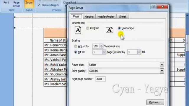 How to Print Preview and Taking Print in MS Excel 2007 in Hindi Part 13 смотреть онлайн