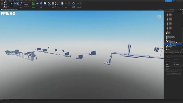 How to add an FPS counter into your roblox game! (Roblox Studio) смотреть онлайн