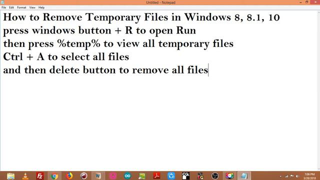 Remove Temporary Files Windows 10 to Free Space & Speed Up System | %temp% | Junk Files смотреть онлайн