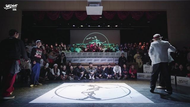 2019 JUSTE DEBOUT SEOUL / Locking Quarter Final Orginality vs LocknLol boys смотреть онлайн
