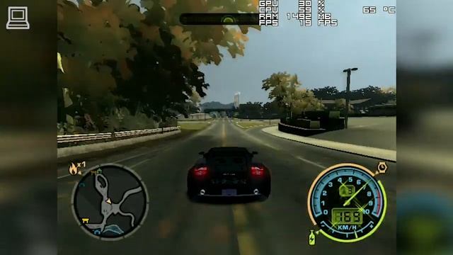 Need For Speed Most Wanted Gameplay Intel GMA 3100 смотреть онлайн