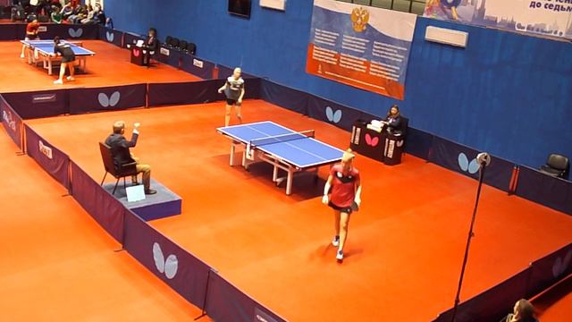 ЧР-2020 Крекина-Коцюр настольный теннис смотреть онлайн