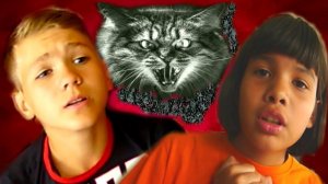 БЕЗДОМНЫЙ кот УКРАЛ нашего КОТЁНКА, чтобы СЪЕСТЬ его! Марфа ПОДРАЛАСЬ с КОТОМ!