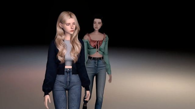 Animation Pack #117 - They are walking together, talking | Анимации Симс 4 - идут вдвоем, разговор смотреть онлайн