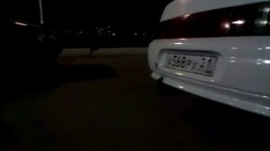 Дикий выхлоп ваз 2110.