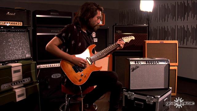 Grover Jackson GJ2 SMT Electric Guitar Demo смотреть онлайн