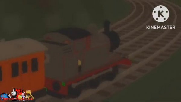 2.0 of the Timothy the ghost engine Creepypasta blue train with friends remake