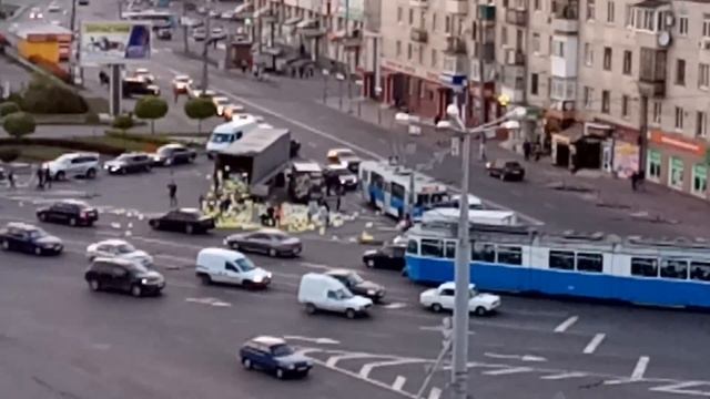 центр Винницы фура шариков 13.09.2017