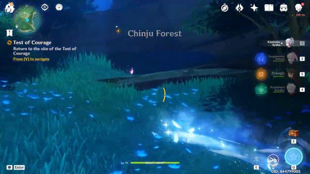 Trying out Akitsu Kimodameshi Event (Genshin Impact) смотреть онлайн