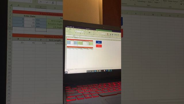 3 axis robot position calculator VBA Project 1 смотреть онлайн