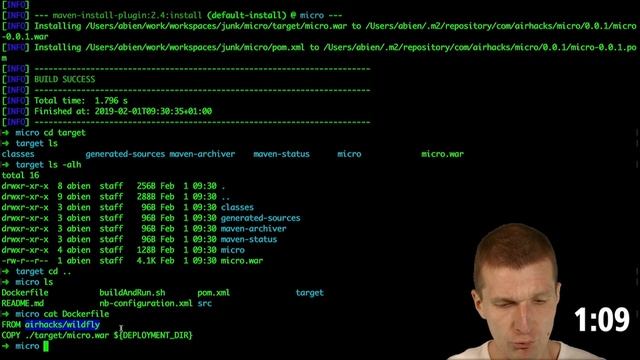Productivity with Thin WARs and Docker | Adam Bien смотреть онлайн