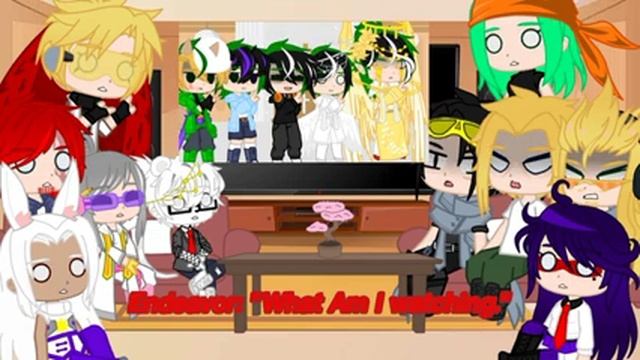 Pro Hero react to deku's au's (1/3) смотреть онлайн