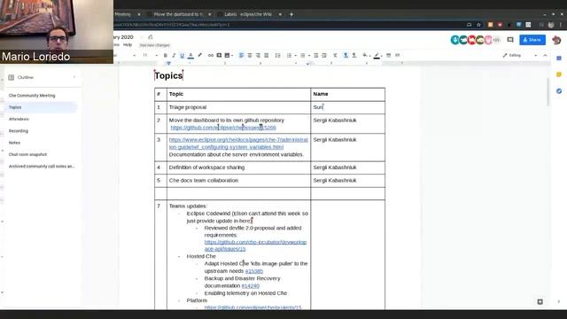 Che Community Meeting February 11th 2020 смотреть онлайн