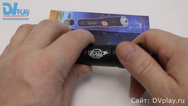YY-515 USB - обзор ручного светодиодного фонарика смотреть онлайн