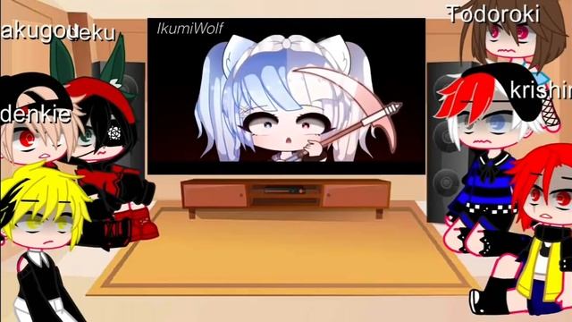 bnha react to gacha tubers смотреть онлайн